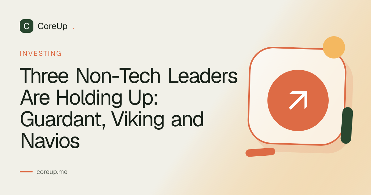 Three Non-Tech Leaders Are Holding Up: Guardant, Viking and Navios